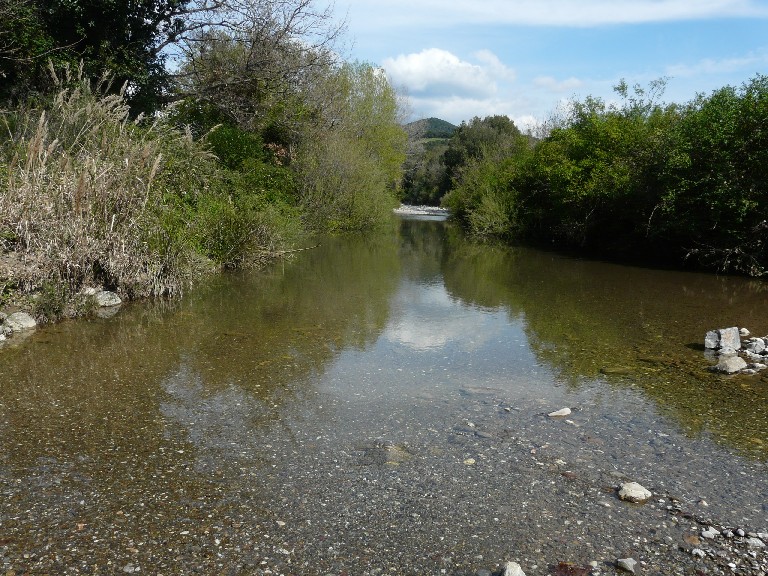Laghetto in Loc. Calzalunga e Fiume Milia